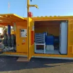 Pompa Elettrica Triplex in Azione nel Cuore di Ginevra