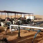 Impianto di Iniezione d’Acqua nel Deserto Algerino